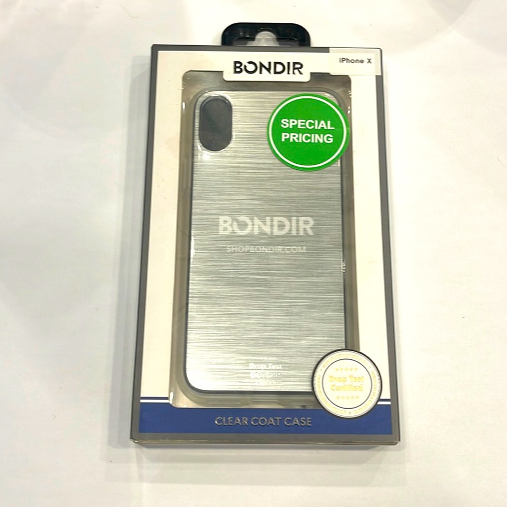 Bondir brand drop tested certified chrome grey